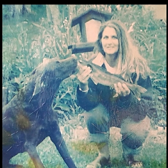 π¦ VINTAGE GIRLS OVERALLS w BUTTERFLY 90's Sz 6 - Picture 13 of 16